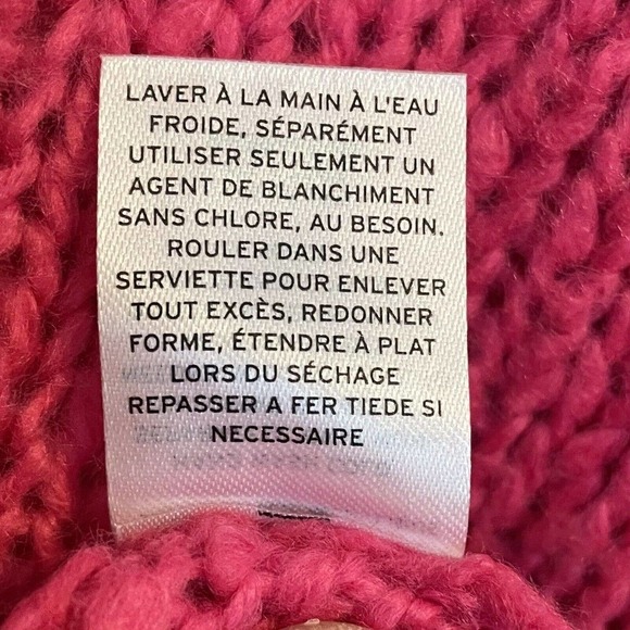 Abound Pullover Sweater Size Small Pink Mock Neck Casual Barbie Core Lon… - Picture 8 of 8